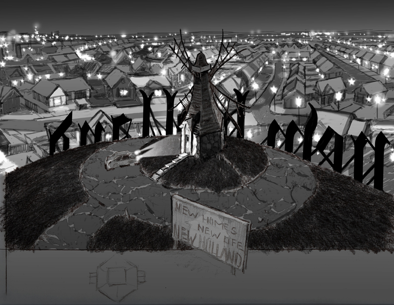 Frankenweenie-Windmill-_townview-New Holland
